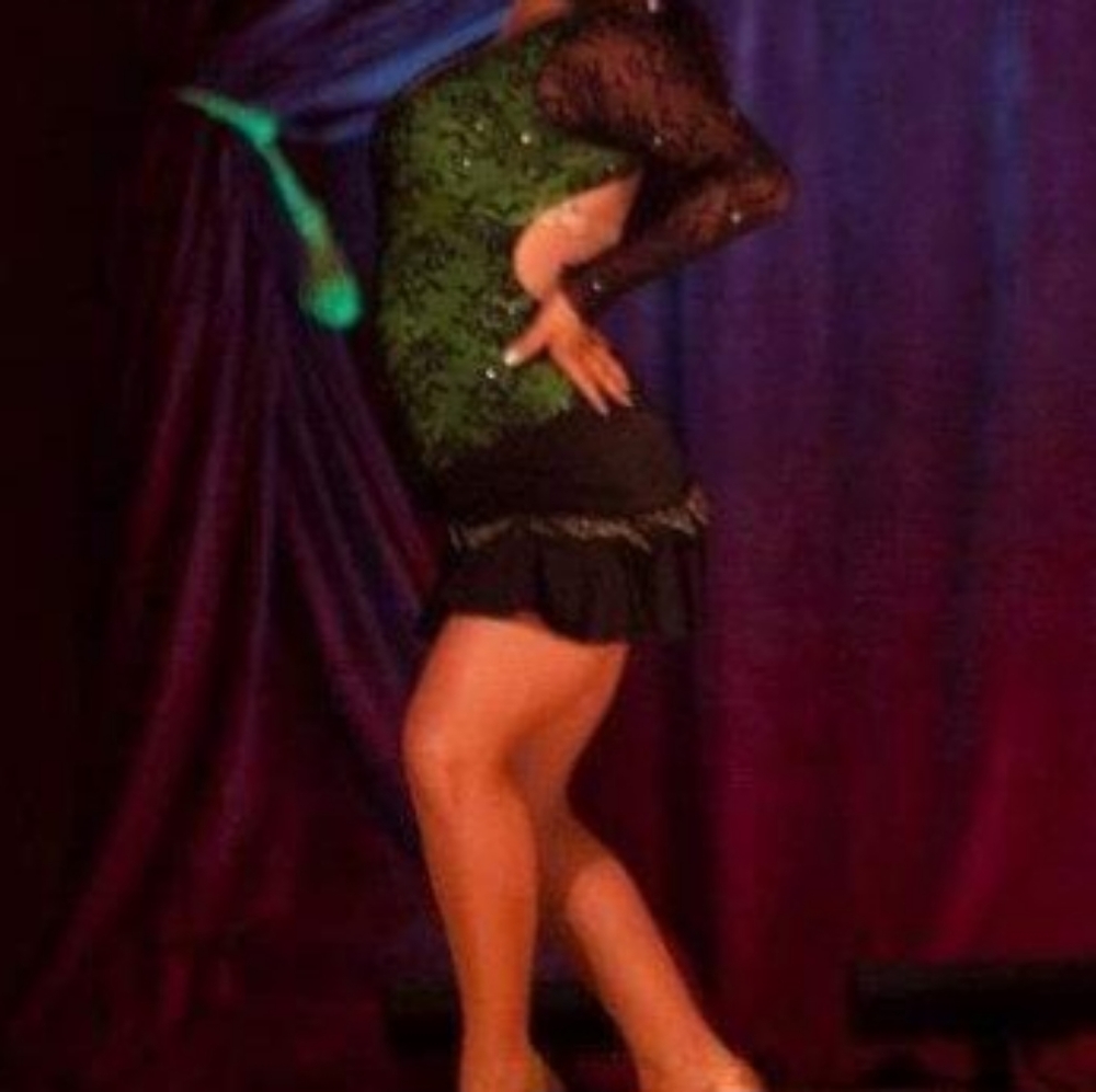 Latin dance costume